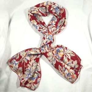 SCARF - FLORAL PATTERN 10” Wide x 53” long